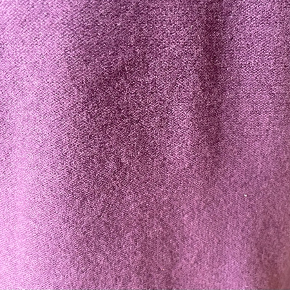 New Purple Women's 100% Wool Sweater (Size M) - Picture 7 of 8